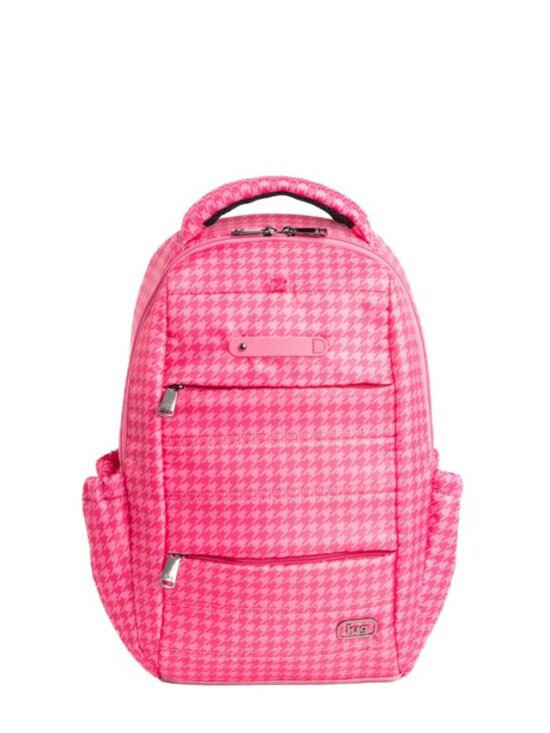 Lug Hopper SE Backpack Red/Pink Houndstooth main image 5